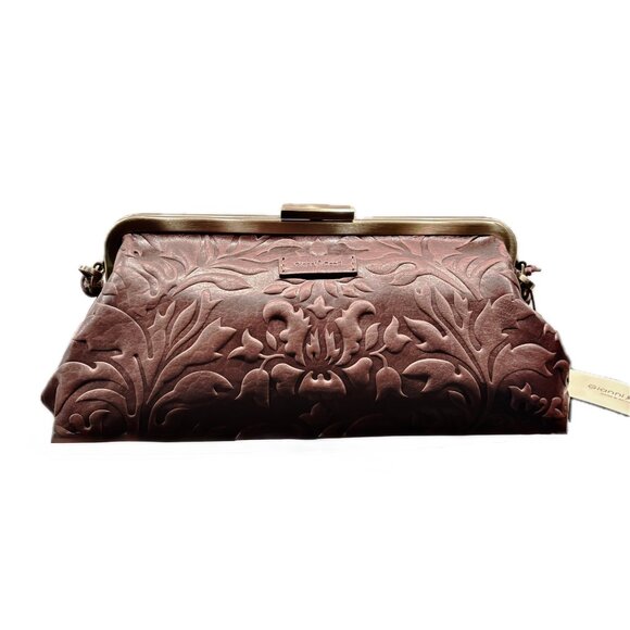 Gianni Conti Italian Brown Leather Satchel Detachable Handbag & Xbody Strap NEW - Picture 8 of 14